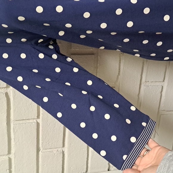 Coldwater Creek Blue with White Polka Dot Blouse. Size PXL NWT - Picture 3 of 8